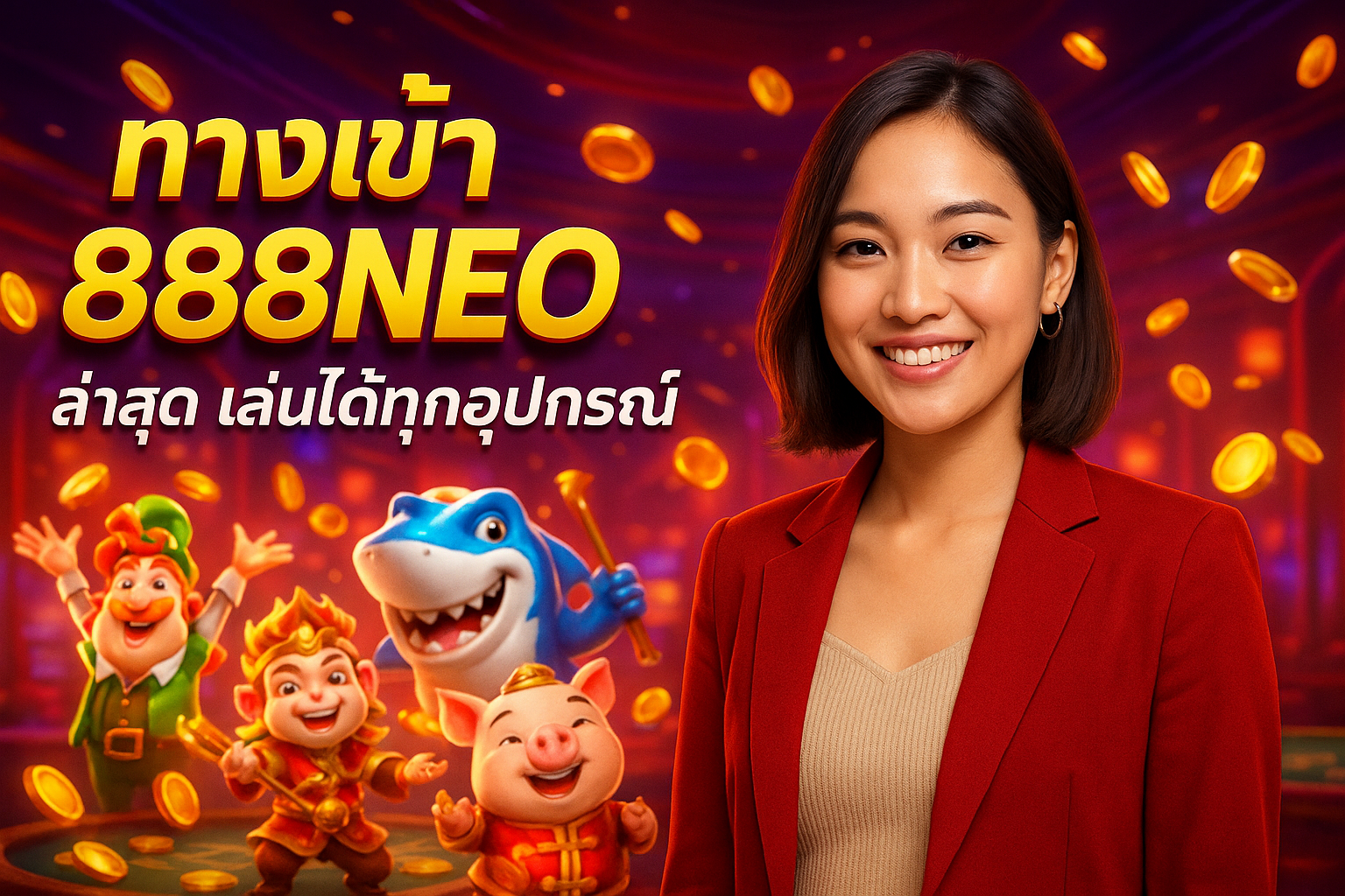ทางเข้า 888NEO ล่าสุด เล่นได้ทุกอุปกรณ์