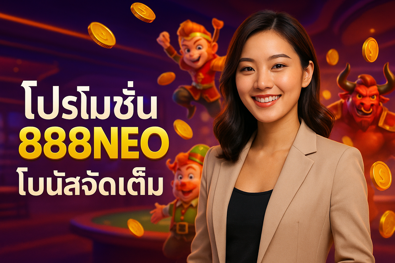 โปรโมชั่น 888NEO โบนัสจัดเต็ม