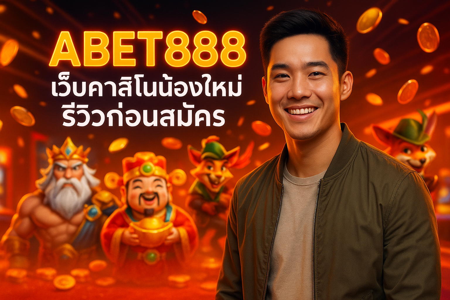 ABET888 เว็บคาสิโนน้องใหม่ รีวิวก่อนสมัคร